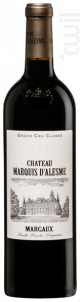 Château Marquis d'Alesme - Château Marquis d'Alesme - 2022 - Rouge