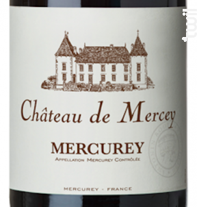 Mercurey Château de Mercey - Antonin Rodet - 2013 - Rouge