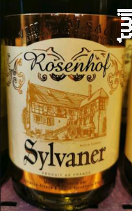 Rosenhof - Sylvaner - Cave de Turckheim - 2016 - Blanc