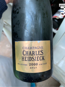 Brut Millésimé - Champagne Charles Heidsieck - 2012 - Effervescent