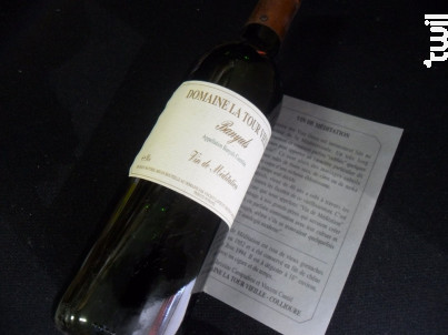 Vin de Méditation - Domaine La Tour Vieille - 1952 - Rouge