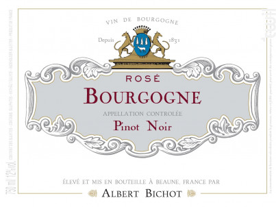 Bourgogne Pinot Noir Rosé - Albert Bichot - 2015 - Rosé