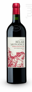 Belair Monange - Château Bélair-Monange - 2018 - Rouge