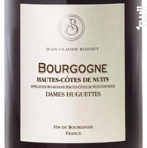 Bourgogne Hautes-Côtes de Nuits Les Dames Huguettes - Jean-Claude Boisset - 2021 - Rouge