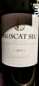 Muscat Sec Grande Réserve - Les Vins du Littoral - 2017 - Blanc