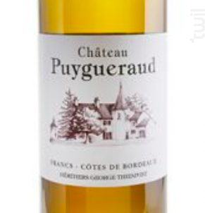 Château PUYGUERAUD - Château Puygueraud - 2018 - Blanc