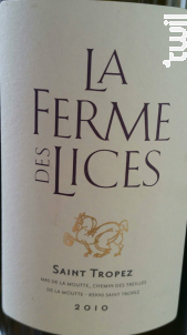 La Ferme des Lices - La Ferme des Lices - 2022 - Blanc