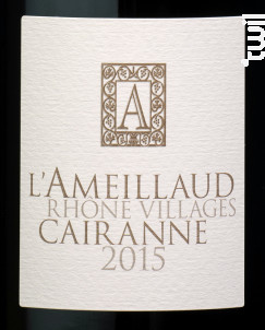 L'Ameillaud - Domaine l'Ameillaud - 2016 - Rouge