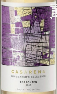 Winemaker's Selection Torrontes - Casarena - 2019 - Blanc