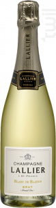 Brut Blanc de Blancs - Grand Cru - Champagne Lallier - Non millésimé - Effervescent