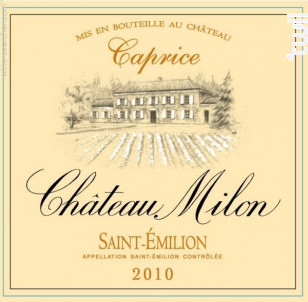 Château Milon - Cuvée Caprice - Château Milon - 2015 - Rouge