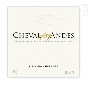 Cheval Des Andes - CHEVAL DES ANDES - 2016 - Rouge