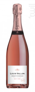 Crémant Louis Vallon Rosé Brut - Louis vallon - Non millésimé - Rosé