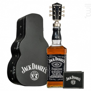 Jack Daniel's Old N°7 Tennessee Whiskey - Coffret Guitare - Jack Daniel's - Non millésimé - 