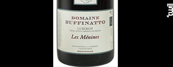 Les Menines Ruffinatto - Domaine Ruffinatto - 2018 - Rouge