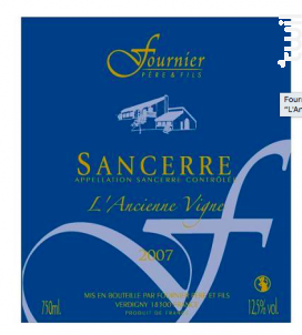 Sancerre L'Ancienne Vigne - FOURNIER Père & Fils - 2018 - Rouge