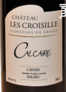 Calcaire - Chateau les Croisille - 2014 - Rouge