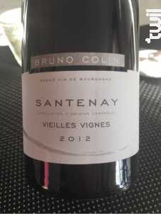 Santenay Vieilles Vignes - Domaine Bruno Colin - 2020 - Rouge