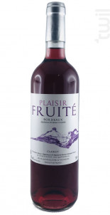 Plaisir Fruité Clairet - Vignobles Pellé • Château de Jayle - 2020 - Rosé