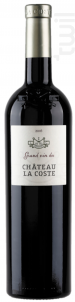 Grand vin rouge - Chateau La Coste - 2016 - Rouge