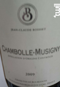 Chambolle-Musigny - Jean-Claude Boisset - 2021 - Rouge