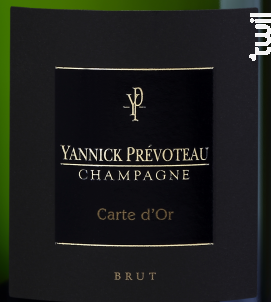 Carte D'or brut - Champagne Yannick Prévoteau - Non millésimé - Effervescent