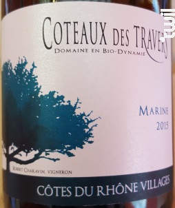 Cuvée Marine - Domaine des Coteaux des Travers - 2016 - Blanc