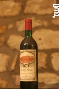 Château Merlet - Chateau Merlet - Fronsac - 1985 - Rouge