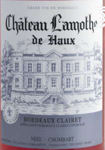 Château  Lamothe De Haux - Clairet - Château Lamothe de Haux - 2019 - Rosé