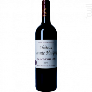 Château Leconte Marquey - Château Leconte Marquey - 2015 - Rouge