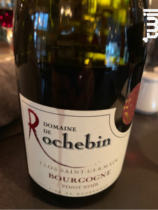 Clos Saint-Germain - Bourgogne - Domaine de Rochebin - 2019 - Rouge