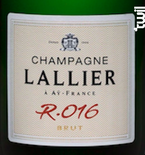 Domaine  Lallier R.016 Avec Etui - Champagne Lallier - Non millésimé - Effervescent