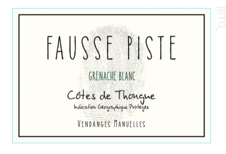 Grenache Blanc - Fausse Piste - 2021 - Blanc