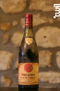 Bourgogne Clos Du Chapitre - Domaine Michel Vidal - 1979 - Rouge