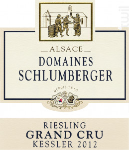 Riesling Grand Cru Kessler - Domaines Schlumberger - 2012 - Blanc