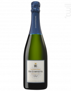 Brut - Premier cru - Champagne de Corvette - Non millésimé - Effervescent