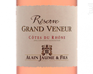 Réserve Grand Veneur - Alain Jaume - 2017 - Rosé