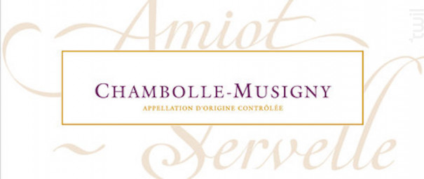 Chambolle Musigny - Domaine Amiot-Servelle - 2012 - Rouge