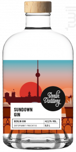 Berlin Distillery - Sundown Gin - BERLIN DISTILLERY - Non millésimé - 