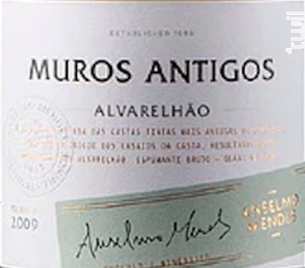Muros Antigos Espumante - Anselmo Mendes - 2011 - Effervescent