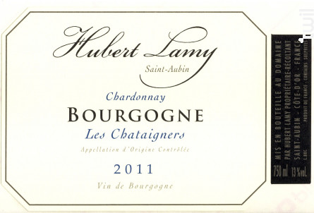 Bourgogne - Les Chataigners - Domaine Hubert Lamy - 2022 - Blanc