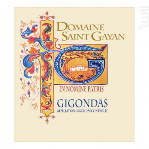 In Nomine Patris - Domaine Saint Gayan - 2016 - Rouge