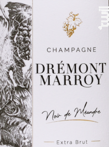 Noir de Méandre - CHAMPAGNE DRÉMONT-MARROY - Non millésimé - Effervescent