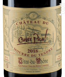 Cuvée Paul - Château du Mourre du Tendre - 2020 - Rouge