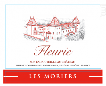 Les Moriers - Château de Juliènas - 2018 - Rouge