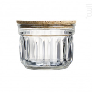 Set De 2 Verrines Conservation Sèche Avec Couvvercle En Liège - la rochere -  - 