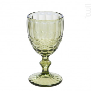 Boîte De 6 Verres À Pied Vert - Amadeus -  - 