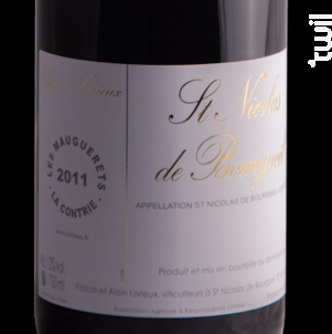 Les Mauguerets • La Contrie - Pascal et Alain Lorieux - 2022 - Rouge