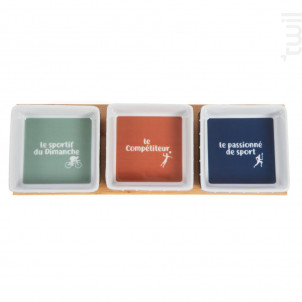 Plat Apéro Et Ses 3 Bols Joe - Amadeus -  - 