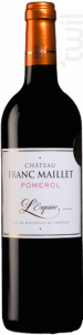 Château Franc Maillet L'esquive - Château Franc Maillet - 2018 - Rouge